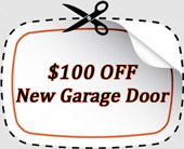 Discounts on garage door installation in Dallas, TX
