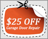 Discounts on garage door repair Service